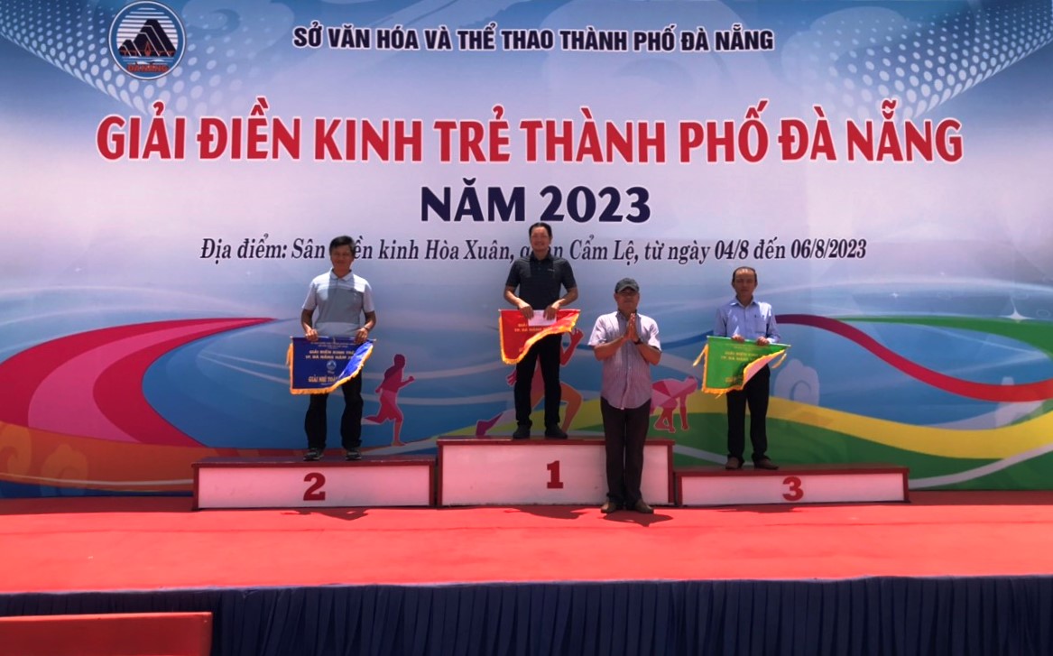 Kết thúc Giải Điền kinh Trẻ thành phố Đà Nẵng năm 2023