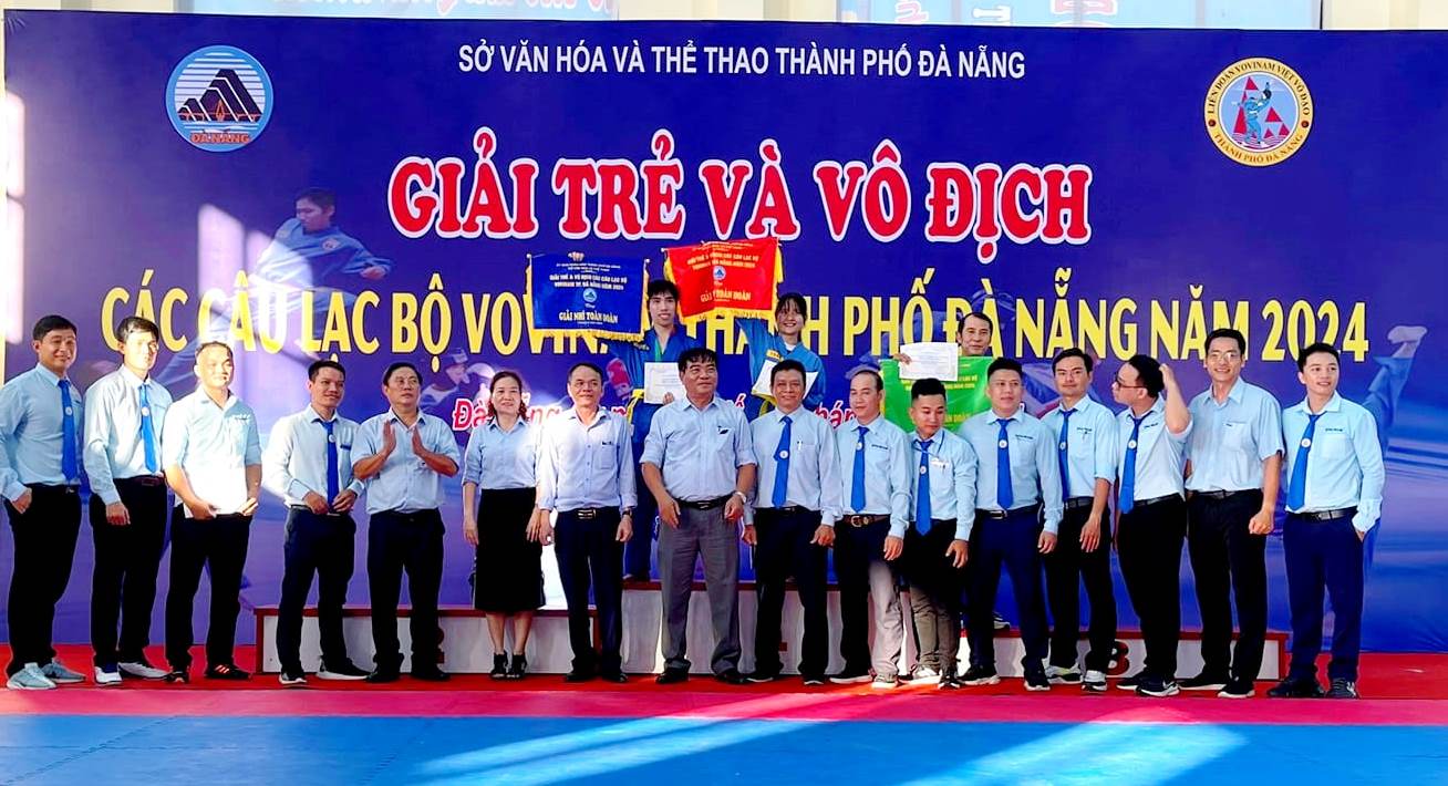 Kết thúc Giải Trẻ và Vô địch các Câu lạc bộ Vovinam  thành phố Đà Nẵng năm 2024