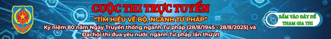 Cuộc thi trực tuyến về Tư pháp