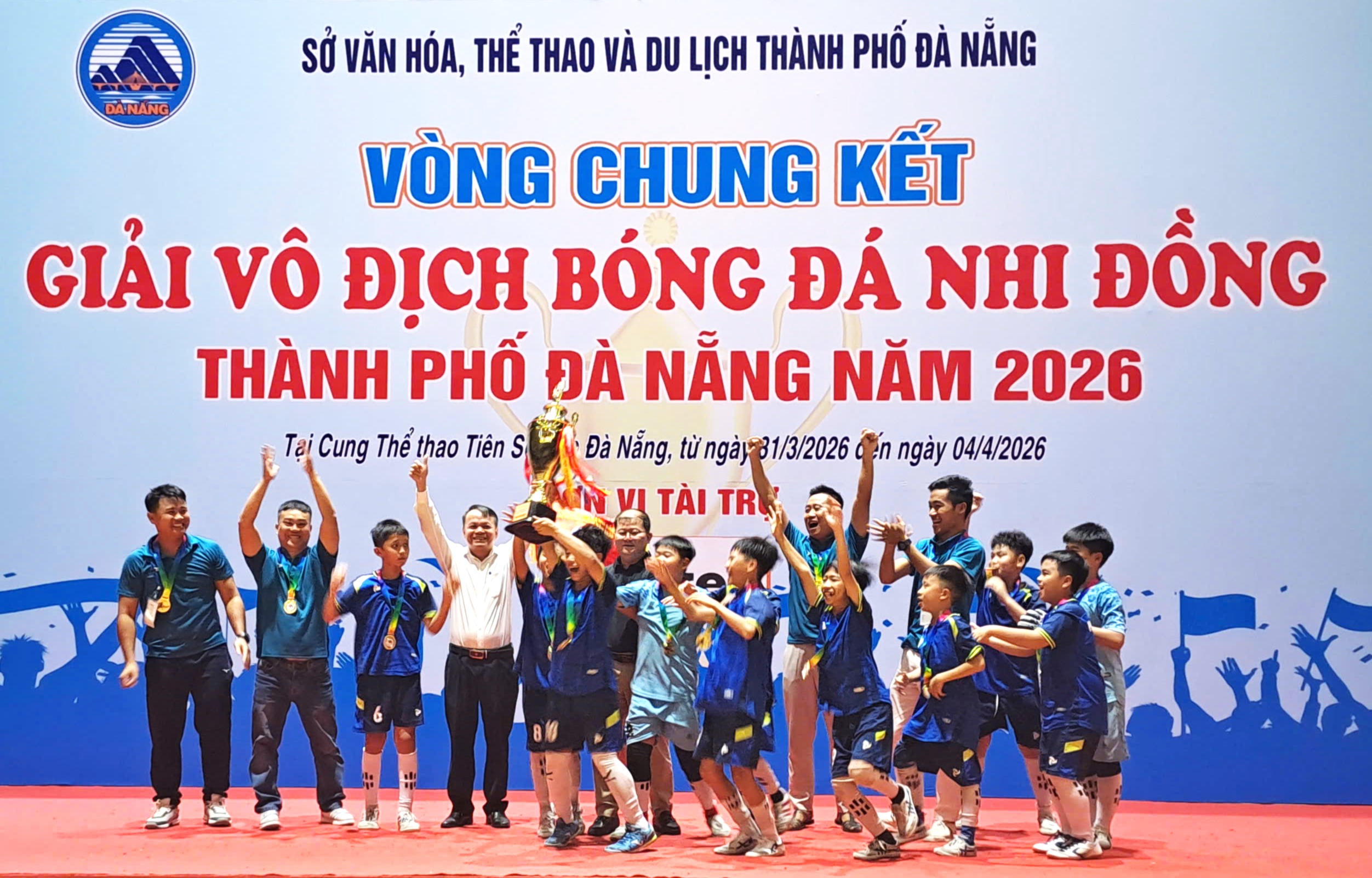Phường Hoà Khánh vô địch Giải Bóng đá Nhi đồng thành phố Đà Nẵng năm 2026