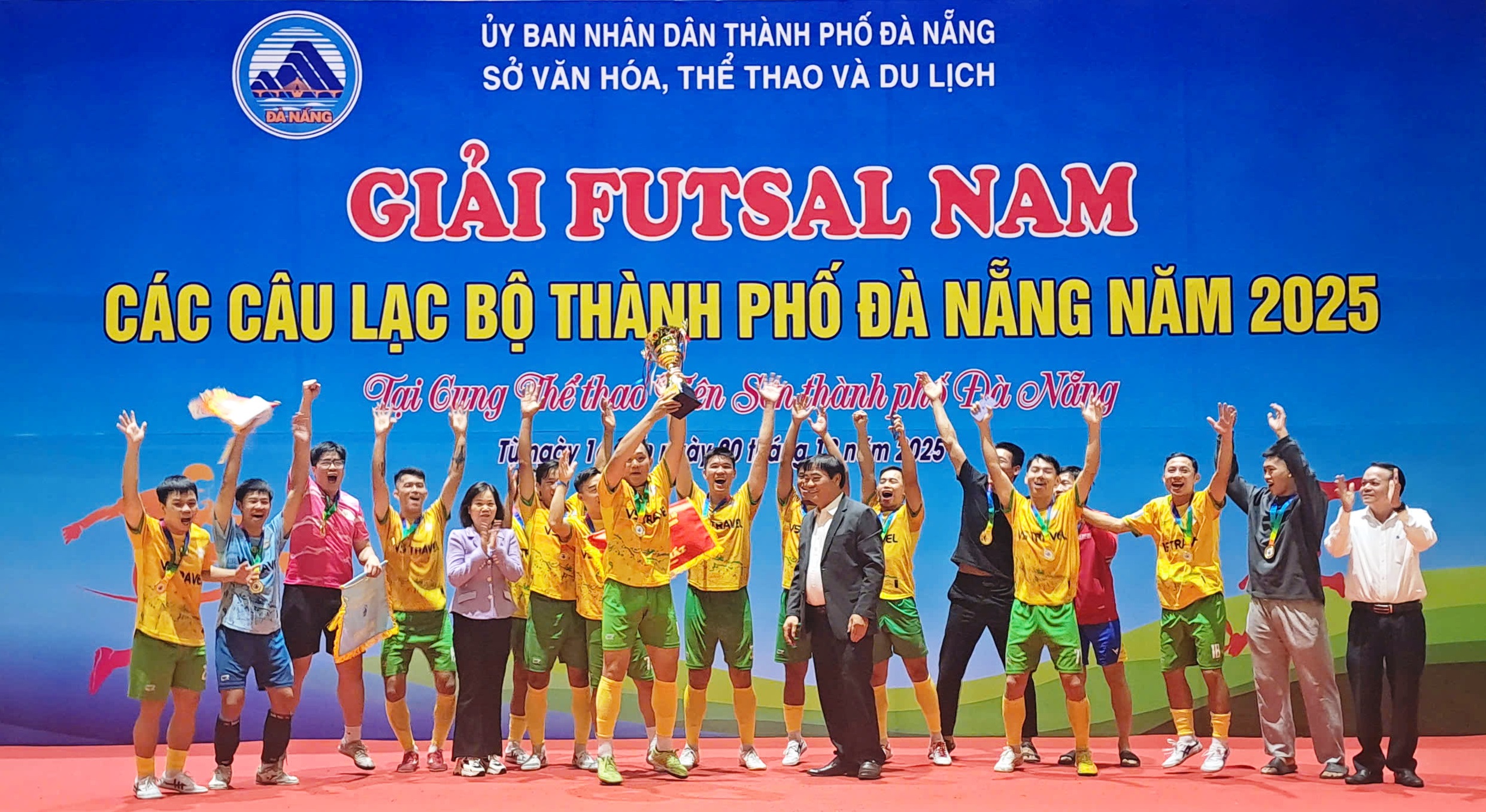 CLB Bóng đá Futsal Quảng cáo Phát Đạt vô địch Giải Futsal Nam  các Câu lạc bộ thành phố Đà Nẵng năm 2025